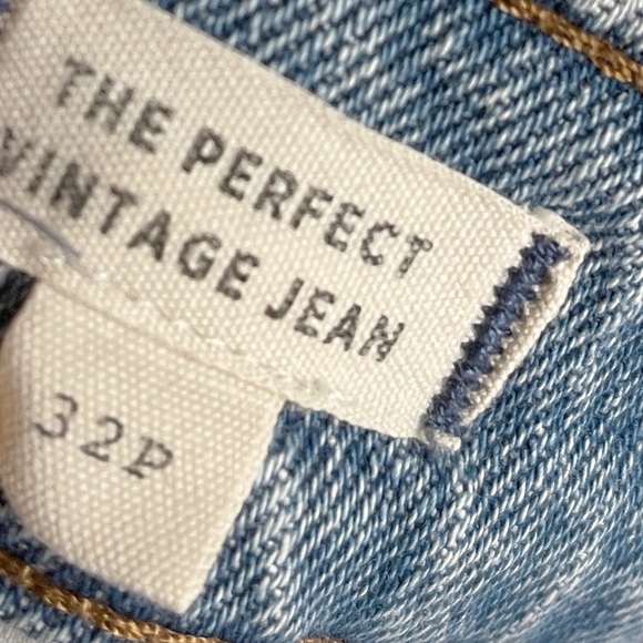 Madewell The Perfect Vintage Jean 32P | High-Rise Classic Straight Denim - Picture 5 of 12